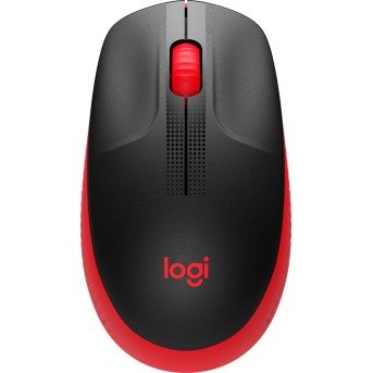 LOGITECH M190 Wireless Mouse - RED - Metoo (1)