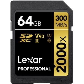 LEXAR Professional 2000x 64GB SDHC/<wbr>SDXC UHS-II Card - Metoo (1)