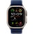 Apple Watch Ultra 2 2024 GPS + Cellular 49mm Natural Titanium Case with Blue Trail Loop - S/<wbr>M,Model A2986 - Metoo (6)