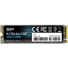 Silicon Power SSD P34A60 1TB M.2, 2280, PCIe 3.0 x4, Read/<wbr>Write: 2200 / 1600 MB/<wbr>s