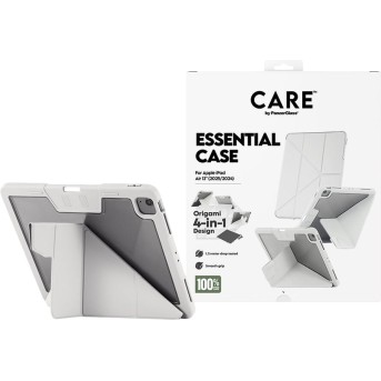 CARE by PanzerGlass Essential Case Light Grey iPad Air 13" (2024-2026), Pro 13" (2024-2025) в Metoo.kz - Metoo (2)