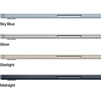 MacBook Air 13-inch,Sky Blue,Model A3449,M5 CHIP WITH 10C CPU, 10C GPU,16GB unified memory,70W Dual USB-C Power Adapter,1TB SSD storage,Two Thunderbolt 4 Ports,Touch ID,Liquid Retina display,Force Touch Trackpad, KEYBOARD-SUN в Metoo.kz - Metoo (5)