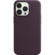 iPhone 13 Pro Leather Case with MagSafe - Dark Cherry, Model A2703