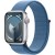 Apple Watch Series 9 GPS 41mm Silver Aluminium Case with Winter Blue Sport Loop,Model A2978 - Metoo (1)