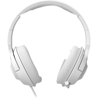 LORGAR Noah 101, Gaming headset with microphone, 3.5mm jack connection, cable length 2m, foldable design, PU leather ear pads, size: 185*195*80mm, 0.245kg, white - Metoo (4)