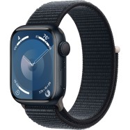 Apple Watch Series 9 GPS 41mm Midnight Aluminium Case with Midnight Sport Loop,Model A2978