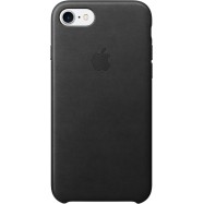 Чехол для смартфона Apple iPhone 7 Black Кожаный