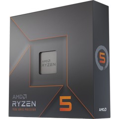 AMD CPU Desktop Ryzen 5 6C/<wbr>12T (4.7/<wbr>5.0GHz Boost,38MB,105W,AM5) box, with Radeon Graphics