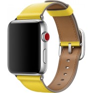 Ремешок для Apple Watch 42mm Spring Yellow Classic Buckle