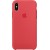 Чехол для смартфона iPhone X Silicone Case Red Raspberry - Metoo (1)