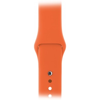 Ремешок для Apple Watch 38mm Spicy Orange Sport Band - S/<wbr>M M/<wbr>L - Metoo (2)
