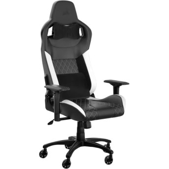 CORSAIR T1 RACE 2023 Fabric Gaming Chair - Black and White - Metoo (1)