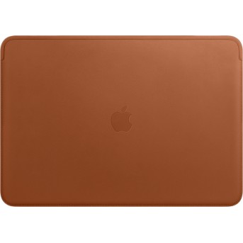 Leather Sleeve for 15-inch MacBook Pro – Saddle Brown - Metoo (1)