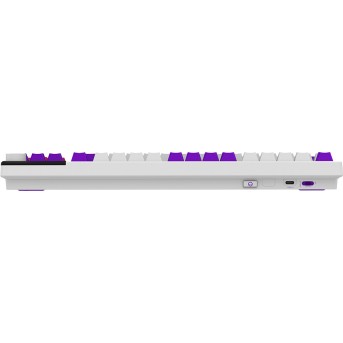 LORGAR KBP70TKLW, Wireless TKL Mechanical Gaming Keyboard Pro, White, EN/RU layout в Metoo.kz - Metoo (6)