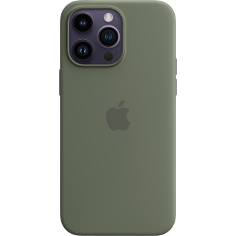 iPhone 14 Pro Max Silicone Case with MagSafe - Olive,Model A2913 - Metoo (1)