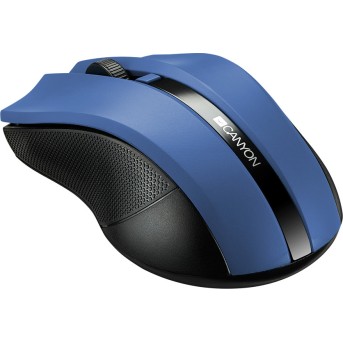 CANYON 2.4GHz wireless Optical Mouse with 4 buttons, DPI 800/<wbr>1200/<wbr>1600, Blue, 122*69*40mm, 0.067kg - Metoo (2)