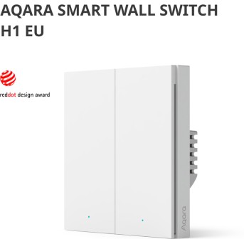 Aqara Smart Wall Switch H1 (no neutral, double rocker): Model No: WS-EUK02; SKU: AK072EUW01 - Metoo (6)