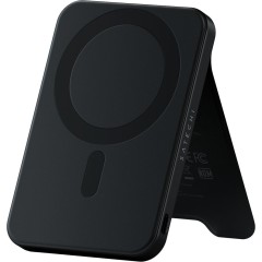 SATECHI Qi2 5K Magnetic Power Bank with Stand (Black)..