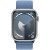 Apple Watch Series 9 GPS 45mm Silver Aluminium Case with Winter Blue Sport Loop,Model A2980 - Metoo (2)