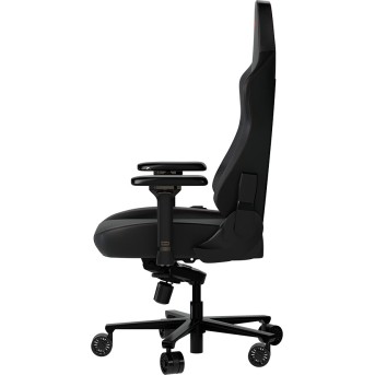 LORGAR Embrace 533, Gaming chair, PU eco-leather, 1.8 mm metal frame, multiblock mechanism, 4D armrests, 5 Star aluminium base, Class-4 gas lift, 75mm PU casters, Black - Metoo (3)