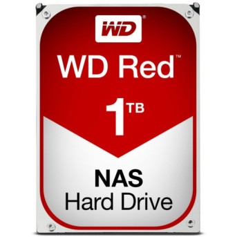 Внутренний жесткий диск HDD 1Tb Western Digital RED SATA 3.5" 5400RPM 64Mb WD10EFRX (3.5 дюйма, SATA, HDD (классические)) - Metoo (2)