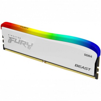 ОЗУ Kingston Fury Beast White RGB KF432C16BWA/<wbr>8 (DIMM, DDR4, 8 Гб, 3200 МГц) - Metoo (2)