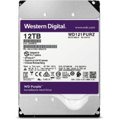 Внутренний жесткий диск HDD 12Tb Western Digital Purple WD121PURZ (3.5 дюйма, SATA, HDD (классические))