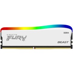 ОЗУ Kingston Fury Beast White RGB KF432C16BWA/<wbr>16 (DIMM, DDR4, 16 Гб, 3200 МГц)