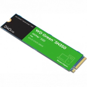 Внутренний жесткий диск Western Digital Green SN350 WDS240G2G0C (SSD (твердотельные), 240 ГБ, M.2, NVMe) - Metoo (2)