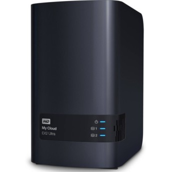 Дисковая системы хранения данных СХД Western Digital EX2 Ultra WDBSHB0000NCH-EEUE (Tower)