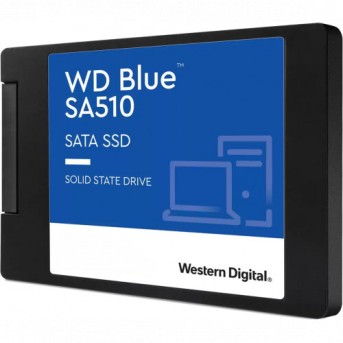 Внутренний жесткий диск Western Digital BLUE SA510 3D NAND WDS100T3B0A (SSD (твердотельные), 1 ТБ, 2.5 дюйма, SATA) - Metoo (3)