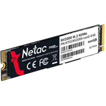 Внутренний жесткий диск Netac NV2000 Series NT01NV2000-1T0-E4X (SSD (твердотельные), 1 ТБ, M.2, PCIe) - Metoo (3)