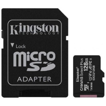 Флеш (Flash) карты Kingston Canvas Select Plus SDCS2/<wbr>128GB (128 ГБ) - Metoo (1)