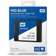 Внутренний жесткий диск Western Digital SSD Blue 3D NAND 250ГБ WDS250G2B0A (250 Гб, 2.5 дюйма, SATA, SSD (твердотельные))