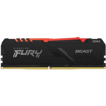 ОЗУ Kingston FURY Beast RGB KF426C16BBA/<wbr>16 (DIMM, DDR4, 16 Гб, 2666 МГц) - Metoo (1)