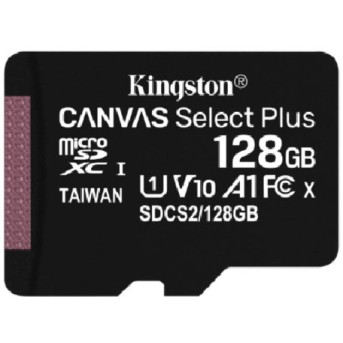 Флеш (Flash) карты Kingston Canvas Select Plus SDCS2/<wbr>128GB (128 ГБ) - Metoo (2)