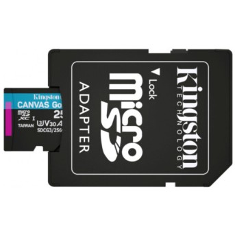Флеш (Flash) карты Kingston Canvas Go! Plus SDCG3/<wbr>256GB (256 ГБ) - Metoo (1)