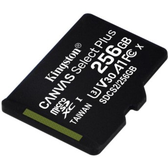 Флеш (Flash) карты Kingston Canvas Select Plus без адаптера SD SDCS2/<wbr>256GBSP (256 ГБ)