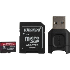 USB флешка (Flash) Kingston Canvas React Plus UHS-II microSDXC 128GB MLPMR2/<wbr>128GB