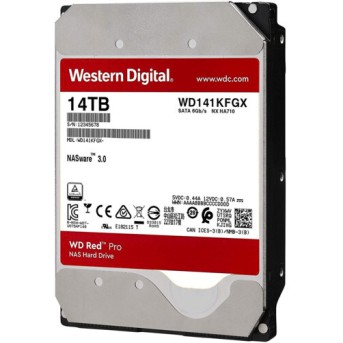 Внутренний жесткий диск Western Digital Red Pro WD141KFGX (HDD (классические), 14 ТБ, 3.5 дюйма, SATA) - Metoo (3)