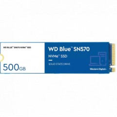 Внутренний жесткий диск Western Digital BLUE SN570 WDS500G3B0C (SSD (твердотельные), 500 ГБ, M.2, NVMe)