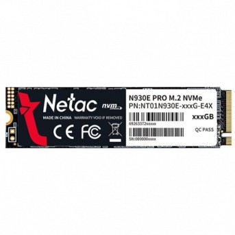 Внутренний жесткий диск Netac N930E Pro Series NT01N930E-256G-E4X (SSD (твердотельные), 256 ГБ, M.2, PCIe) - Metoo (2)