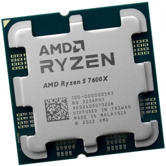 Процессор AMD Ryzen 5 7600X 100-000000593 (6, 4.7 ГГц, 32 МБ, OEM) - Metoo (1)