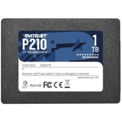 Внутренний жесткий диск Patriot 1 ТБ P210S1TB25 (SSD (твердотельные), 1 ТБ, 2.5 дюйма, SATA)