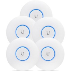 WiFi точка доступа Ubiquiti UAP-AC-LR-5 10/<wbr>100/<wbr>1000BASE-TX белый