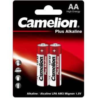 Батарейка CAMELION LR6-BP2 Plus Alkaline