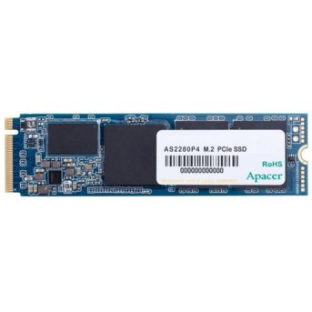 Внутренний жесткий диск Apacer AS2280P4 AP256GAS2280P4-1 (256 Гб, M.2, PCIe, SSD (твердотельные)) - Metoo (1)