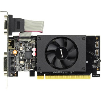 Видеокарта Gigabyte GeForce GT 710 2 Гб DDR3 GV-N710D3-2GL (2 ГБ) - Metoo (1)