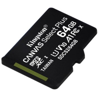 Флеш (Flash) карты Kingston 64 Гб без адаптера SDCS2/<wbr>64GBSP (64 ГБ) - Metoo (1)
