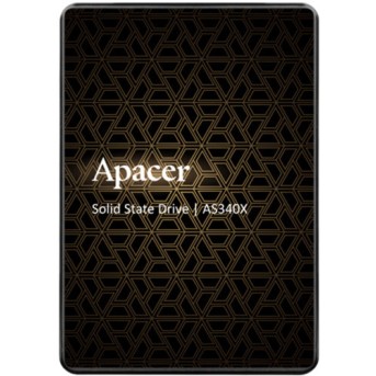 Внутренний жесткий диск Apacer AS340X AP120GAS340XC-1 (SSD (твердотельные), 120 ГБ, 2.5 дюйма, SATA) - Metoo (1)